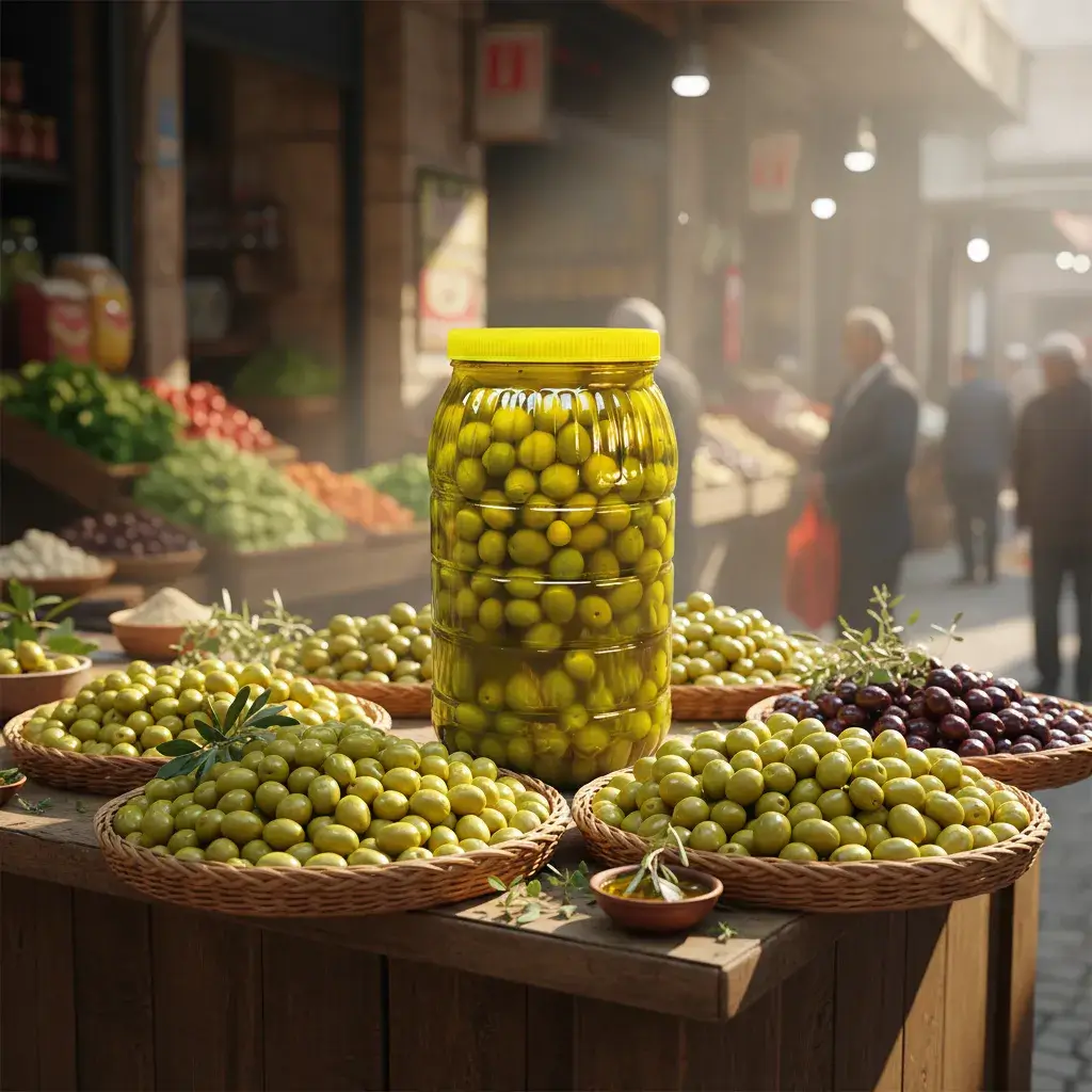 Hatay Kostikli Doğal Yeşil Zeytin - Görsel 3