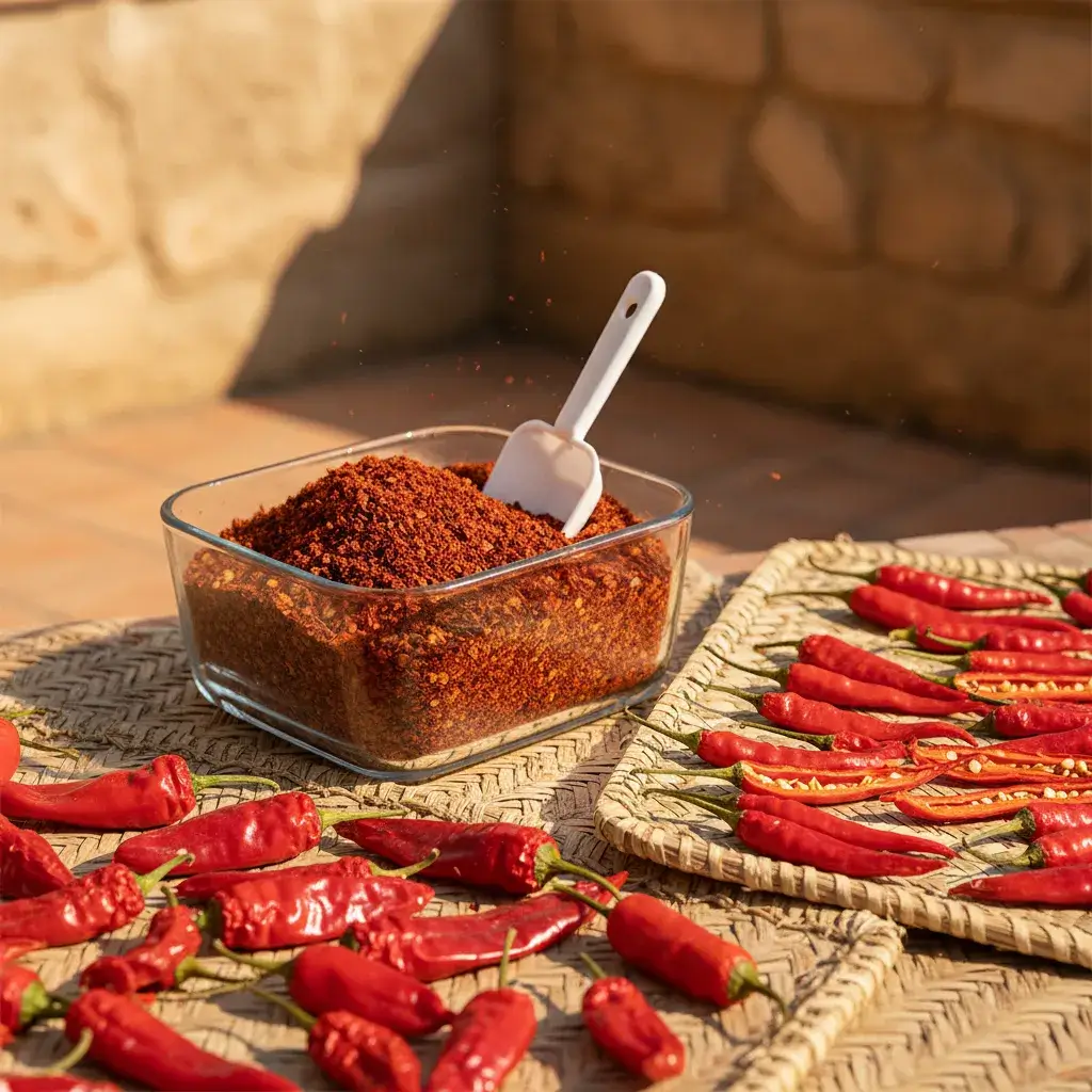 Kurutulmuş Doğal Pul Biber Saf - Görsel 2