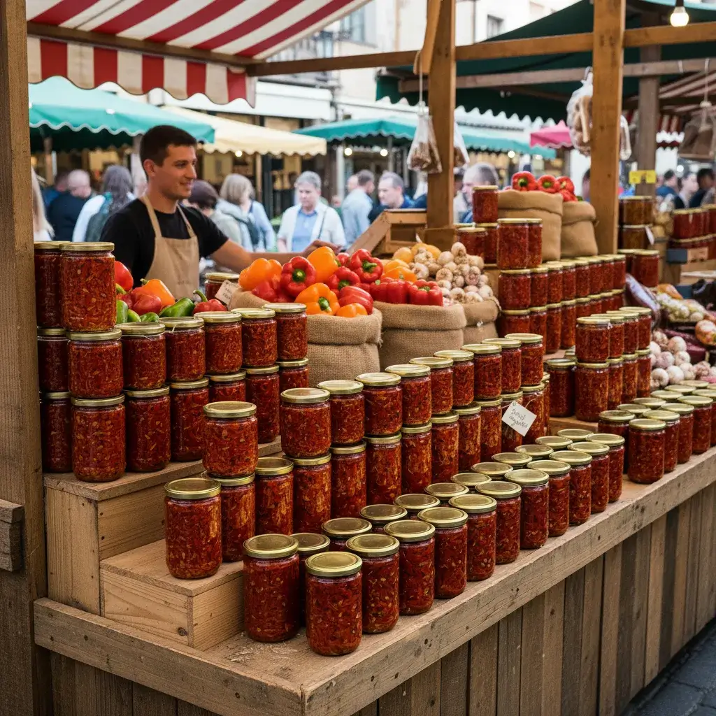 Közlenmiş Tatlı Biber Konservesi - Görsel 4
