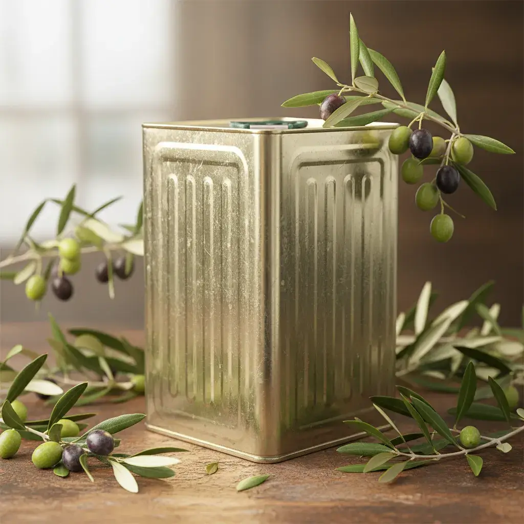 Soğuk Sıkım Teneke Zeytinyağı - Görsel 3