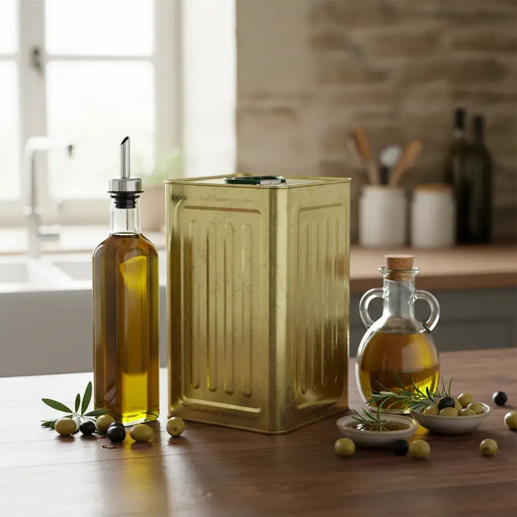 Soğuk Sıkım Teneke Zeytinyağı - Görsel 5