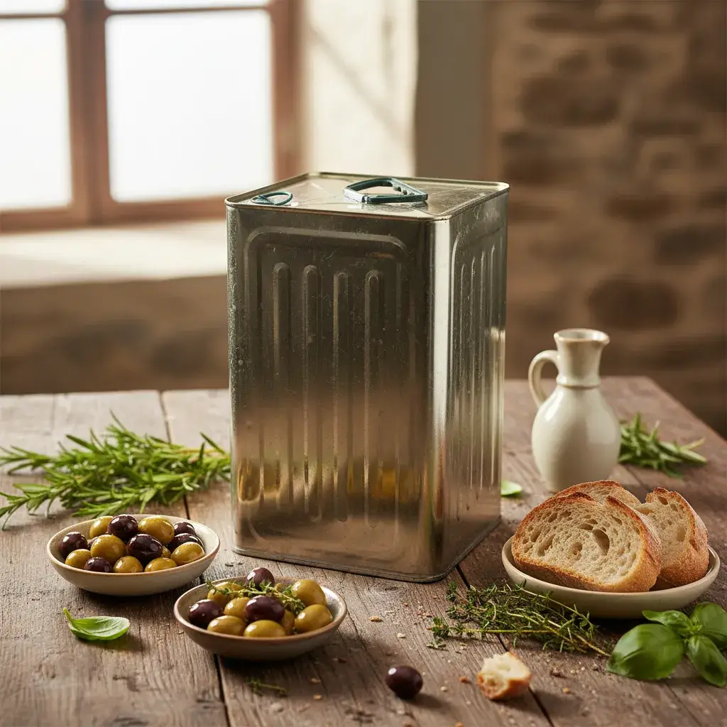 Soğuk Sıkım Teneke Zeytinyağı - Görsel 7